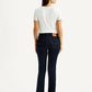 Women's 724 Med Indigo Slim Straight Fit High Rise Jeans - Back View