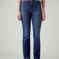 Women's 724 Dark Indigo Slim Straight Fit High Rise Jeans - Front View