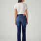 Women's 724 Dark Indigo Slim Straight Fit High Rise Jeans - Back View