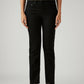 Women's 724 Black Slim Straight Fit High Rise Jeans - Front View