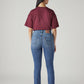 Women's 724 Blue Slim Straight Fit High Rise Jeans - 20 View
