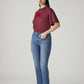 Women's 724 Blue Slim Straight Fit High Rise Jeans - 20 View