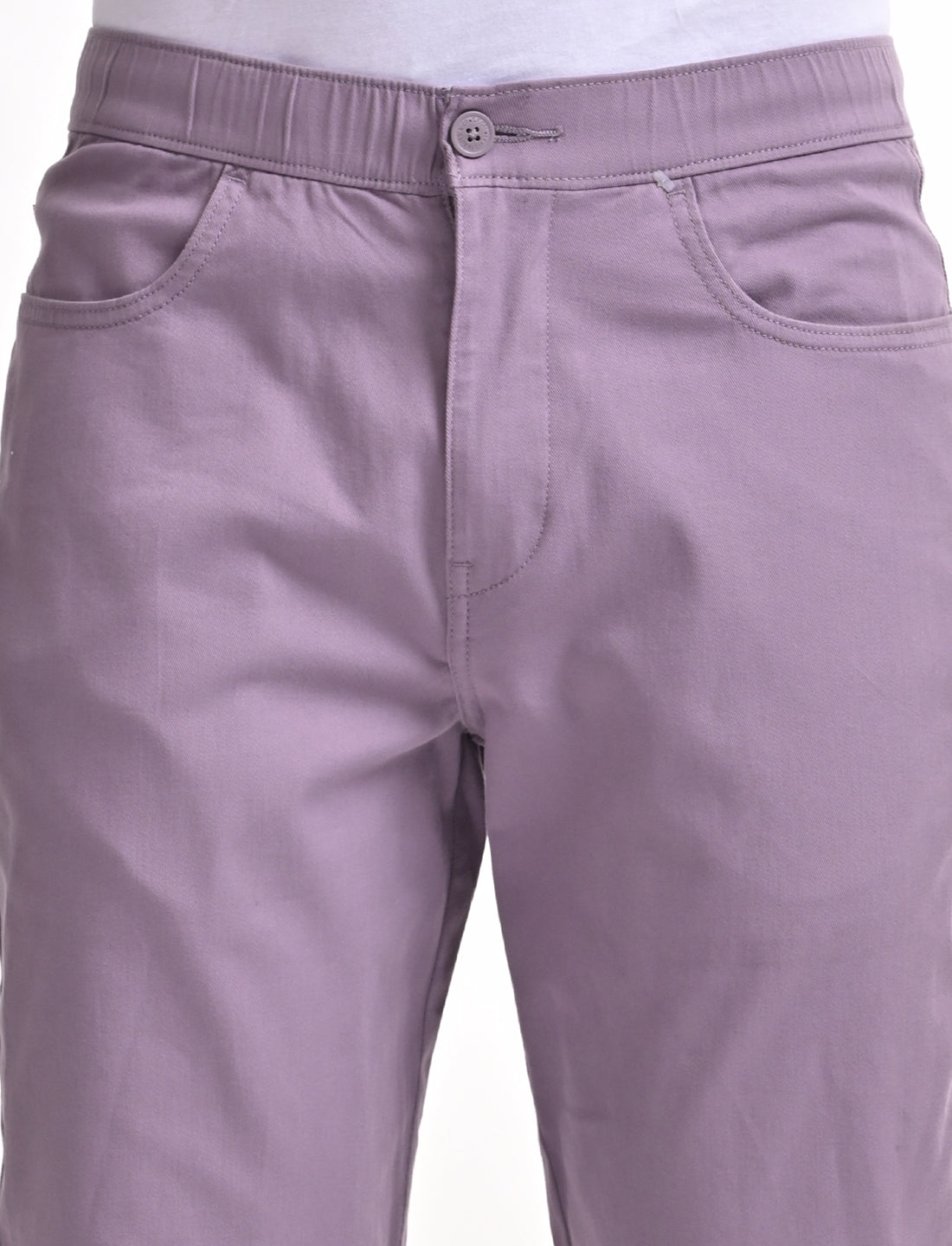 Men's Relaxed Fit Purple Jogger Cargos - f4e868db-f0f1-425a-b6bc-926148c4dbc2 View