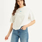 Women's Graphic Print Oversized T-shirt - 6a6c8254c2b4f5c7aafa267995660805 View