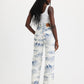 Women's White Ribcage Straight Ankle Fit Mid Rise Jeans - 0c987ffa-3ab1-4116-bcc5-9385c1e838a3 View
