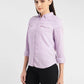 Women's Solid Spread Collar Shirt - a6e5335e-0529-4141-ada9-bbea4e7bedfc View