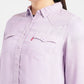Women's Solid Spread Collar Shirt - ff7eb66d-b1f9-4c2c-b15d-053df554c12b View