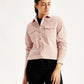 Women's Solid Regular Fit Shirt - Styleshot View