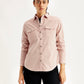 Women's Solid Regular Fit Shirt - Front View
