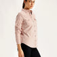 Women's Solid Regular Fit Shirt - Side View