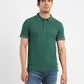 Men's Solid Polo T-shirt Green - 1f35083e-24bf-481c-8889-509b9ad6fea4 View