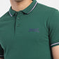 Men's Solid Polo T-shirt Green - 1892d159-0c56-4b31-8e2a-c6e037d6fb9f View