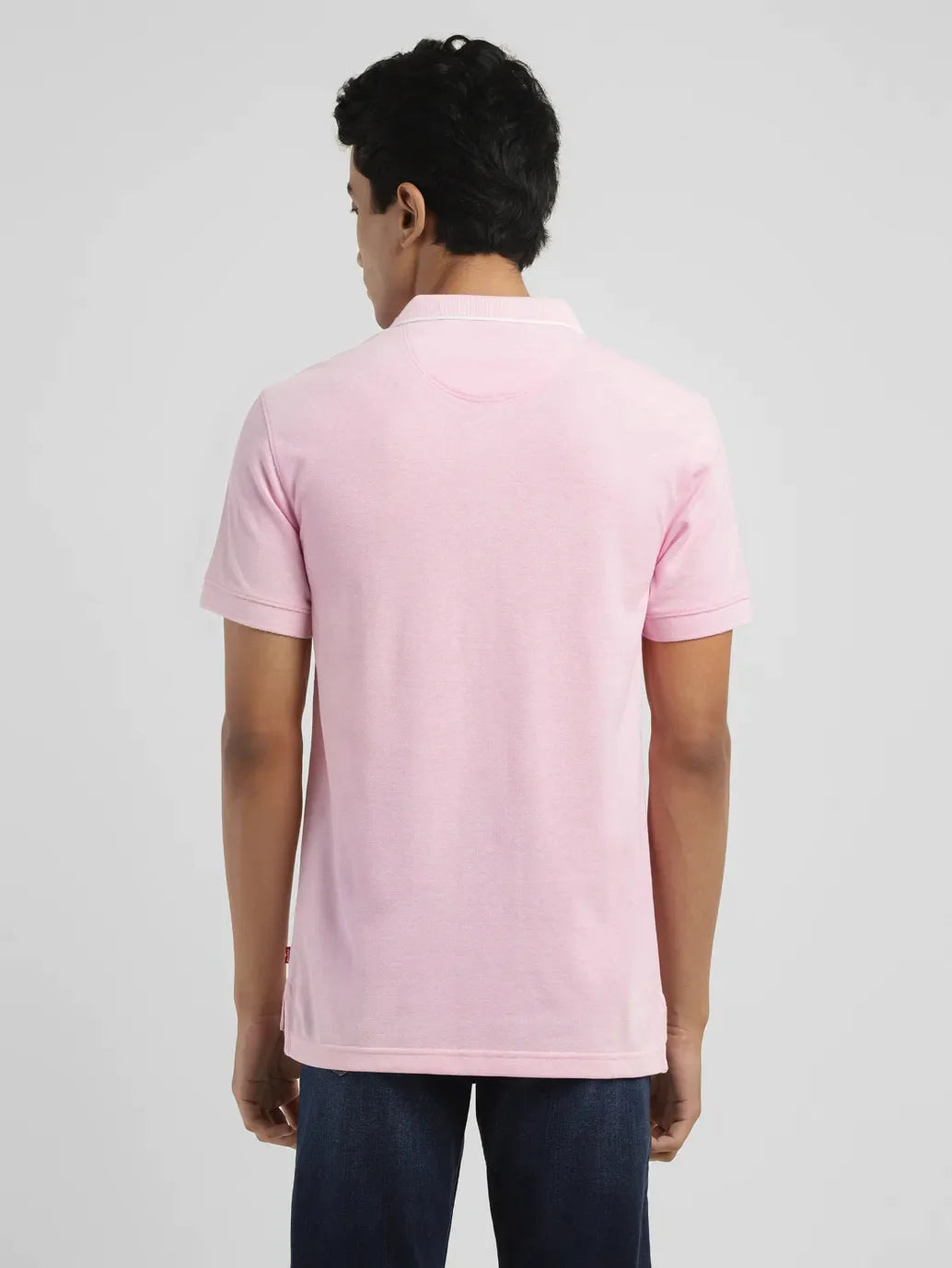 Men's Solid Slim Fit Polo T-shirt - 139e66c2-37bd-4307-a58f-bbcc4b09b86f View