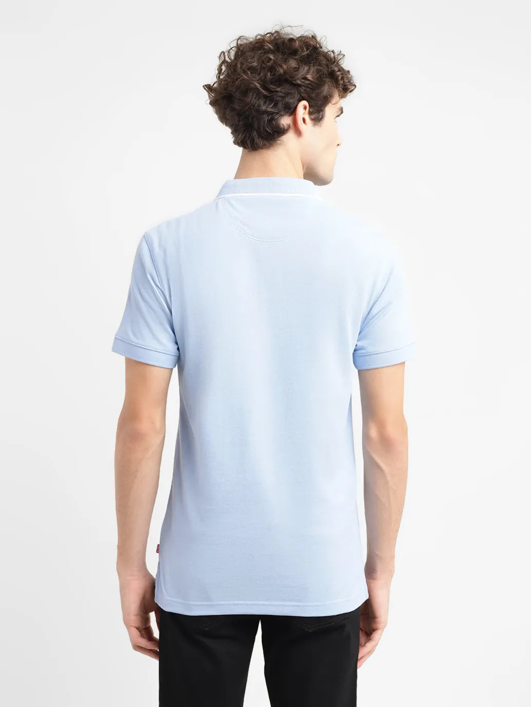 Men's Solid Slim Fit Polo T-shirt - 2c2c1ffb-8493-4aa6-b88d-3410b44f133b View