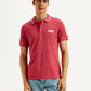 Men's Solid Slim Fit Polo T-shirt - Front View