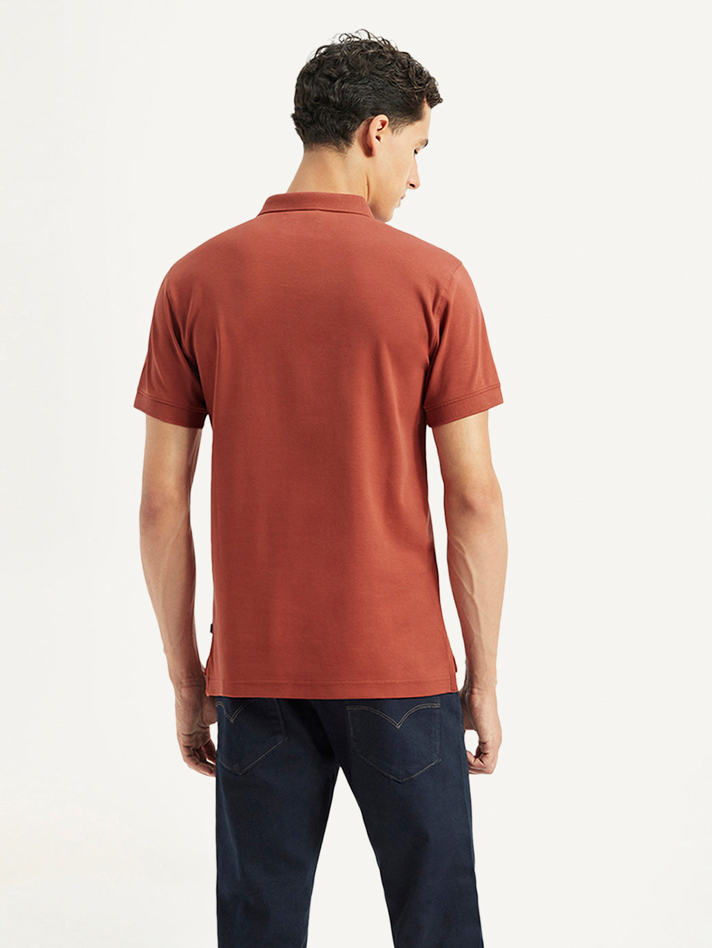 Men's Solid Slim Fit Polo T-shirt - c28395ae-5770-492e-b6ed-8042dac236f0 View