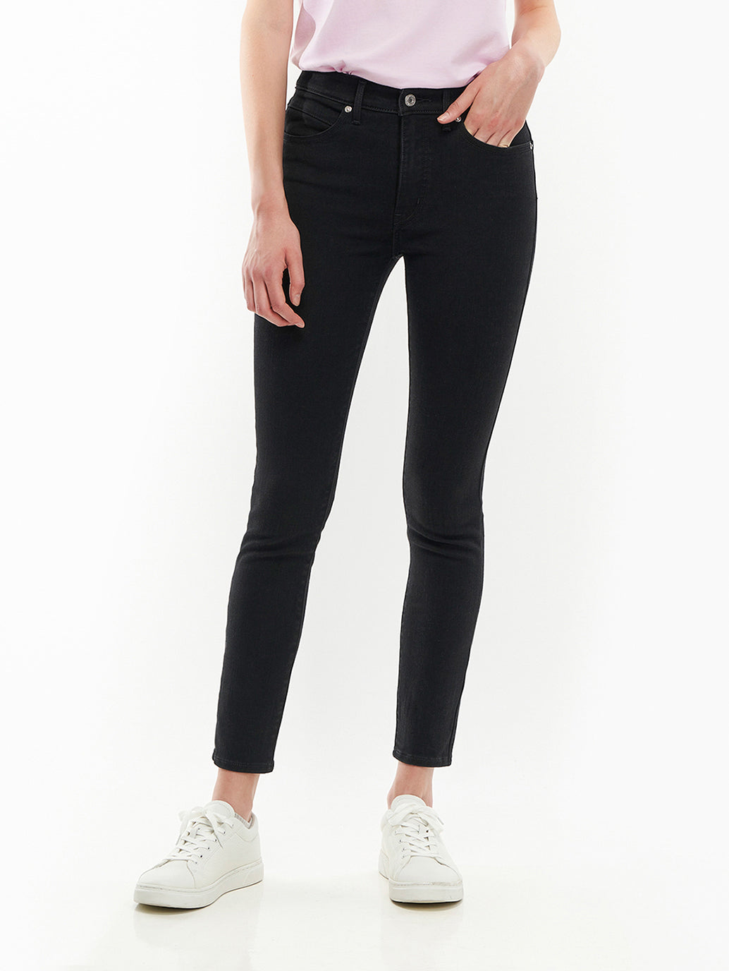 Women's Black Revel Shaping Skinny Fit High Rise Jeans - 63fff3de-bbb9-4910-8440-f895180a5652 View