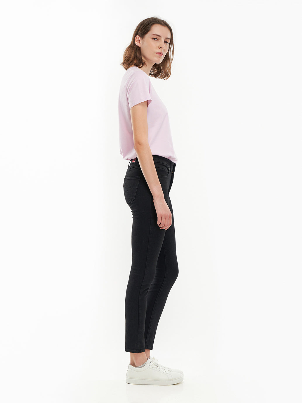 Women's Black Revel Shaping Skinny Fit High Rise Jeans - 68cd3835-725a-4568-98e5-54eea0383ce9 View