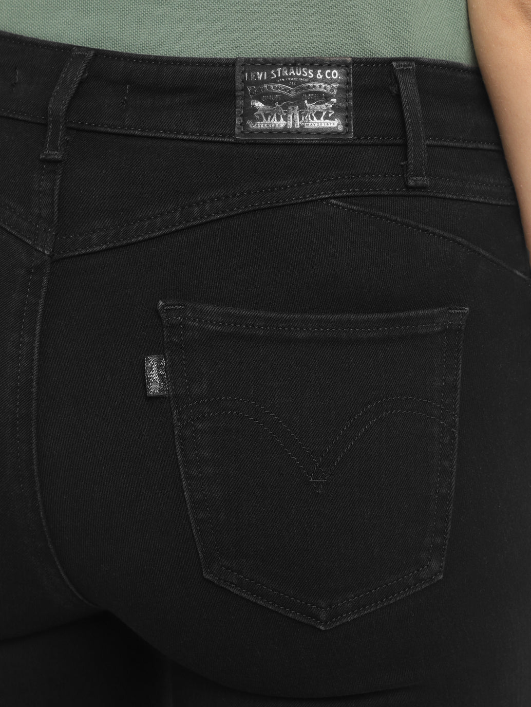 Women's Black Revel Shaping Skinny Fit High Rise Jeans - 4ac2c2e0-2b42-47f4-b831-970fe1afdd81 View