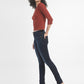 Women's Navy Blue Revel Shaping Skinny Fit High Rise Jeans - a630722b-b087-49b9-9a19-45dafdd3da20 View