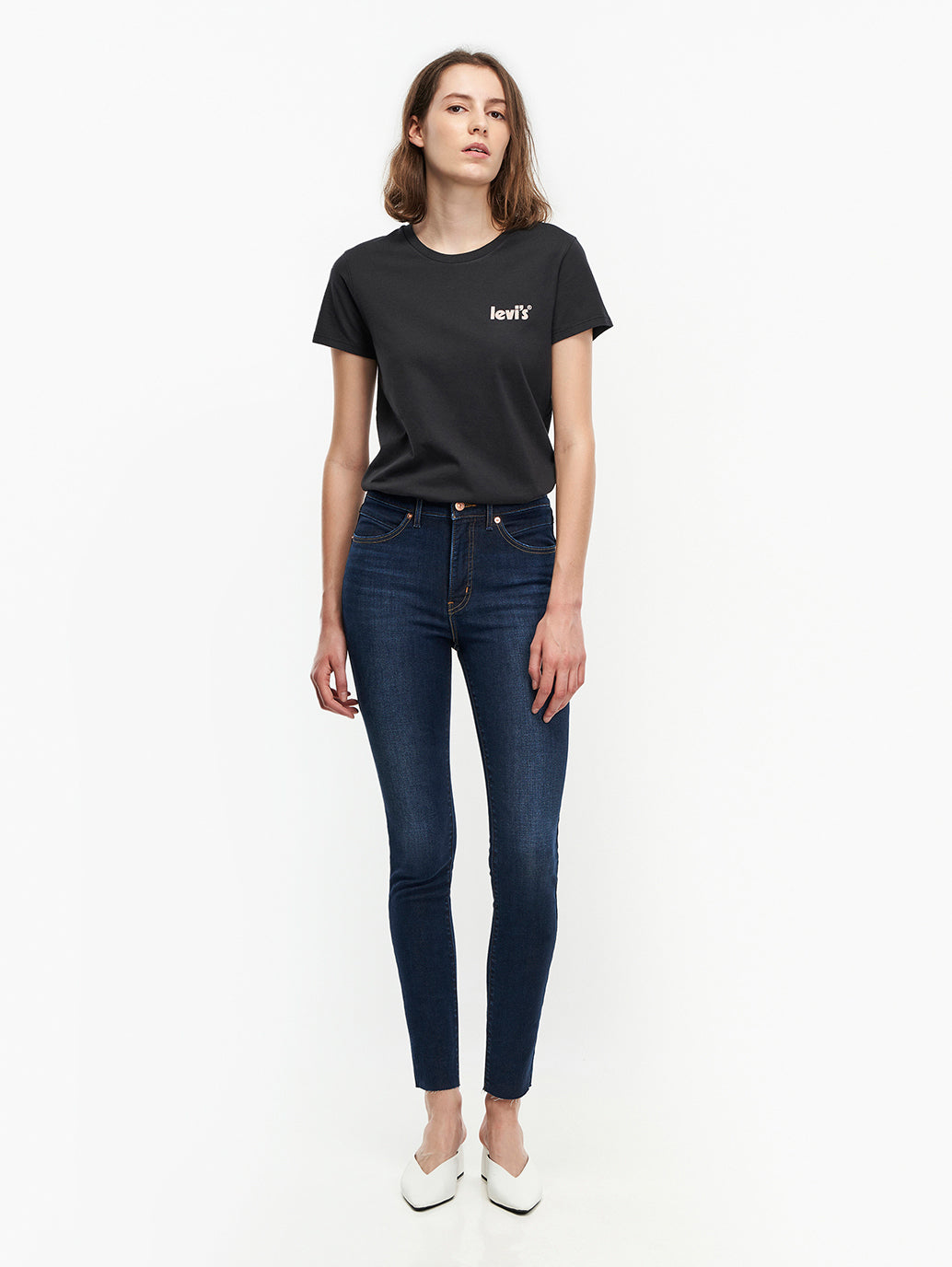 Women's Navy Blue Revel Shaping Skinny Fit High Rise Jeans - f99e346c-55ed-48aa-a821-a02c80d34130 View