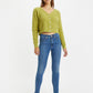Women's Blue Skinny Fit Mid Rise Jeans - ae1f8519-9531-4627-80c3-eec90158d1fb View