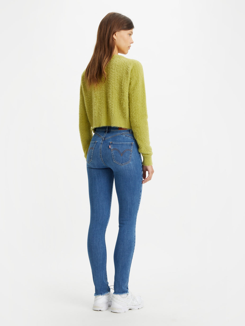 Women's Blue Skinny Fit Mid Rise Jeans - 03dbac57-1d33-45b1-bc3a-ebd907f45d53 View
