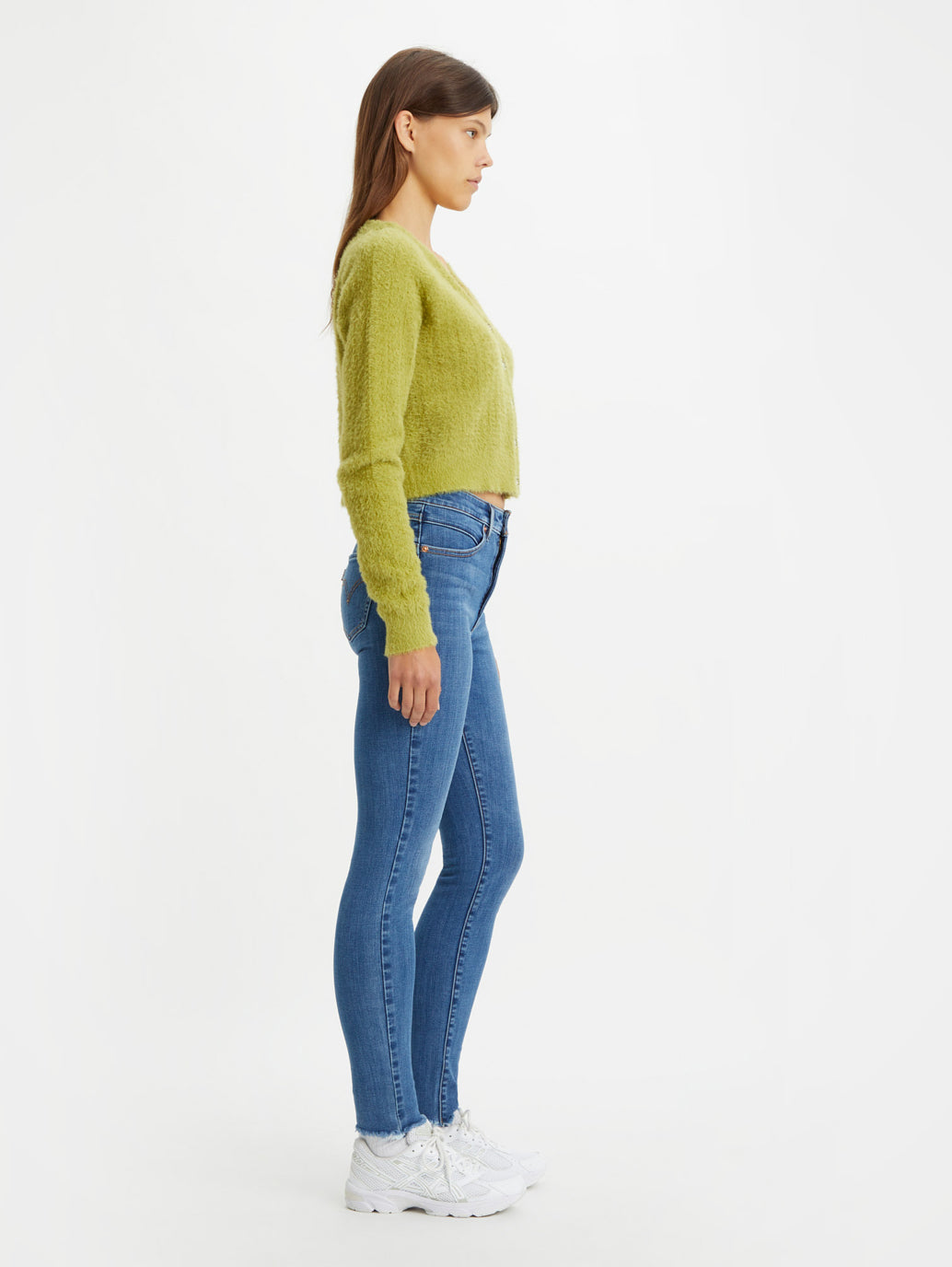 Women's Blue Skinny Fit Mid Rise Jeans - af243ad9-c99a-463e-b328-905c8e211322 View