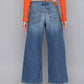 Women's 94 Blue Baggy Wide Leg Fit Mid Rise Jeans - 77cb9089-6b5f-47fb-b940-f77a136d95f91726556328034-Levis-Women-Jeans-9891726556327462-3 View