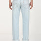 Men's 501'93 Light Blue Straight Fit Mid Rise Jeans - Back View