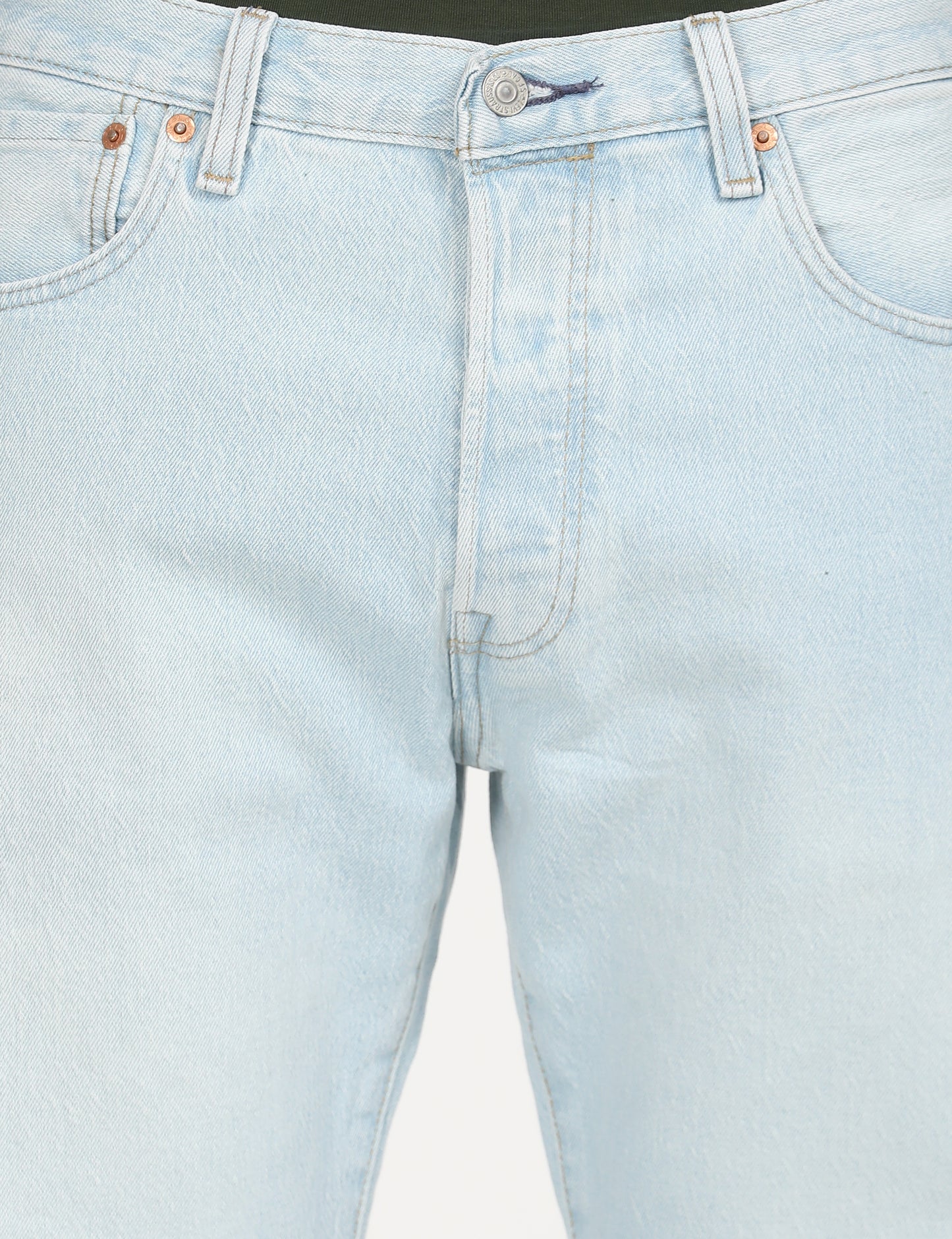 Men's 501'93 Light Blue Straight Fit Mid Rise Jeans - deatil View