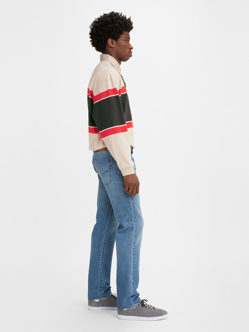 Men's 501'93 Blue Straight Fit Mid Rise Jeans - ef0a13c6-3793-4d8b-8cf6-40eee7710aba View