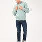 Men's Embroidered Regular Fit Overdyed Sweatshirt - 342a2a64-585e-45ad-934e-a03bfe2d3cd6 View