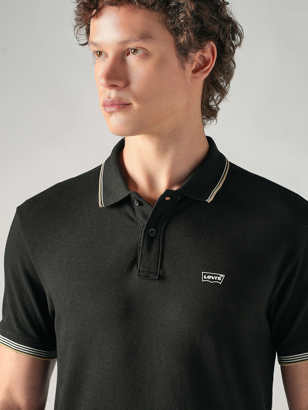 Men's Cotton Slim Fit Solid Pique Polo T shirt - 39340679-1ccb-4027-9243-f52b1e283289 View
