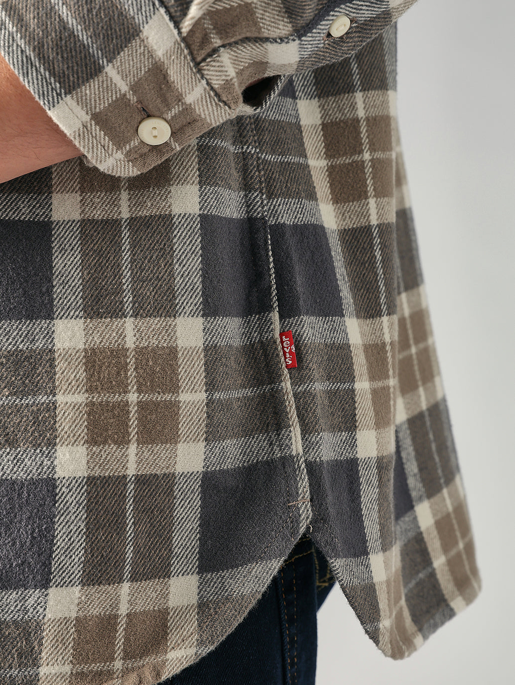 Men's Plaid Relaxed Fit Utility Shirt - 8e76ca62-9784-4653-b189-085034ca350e View
