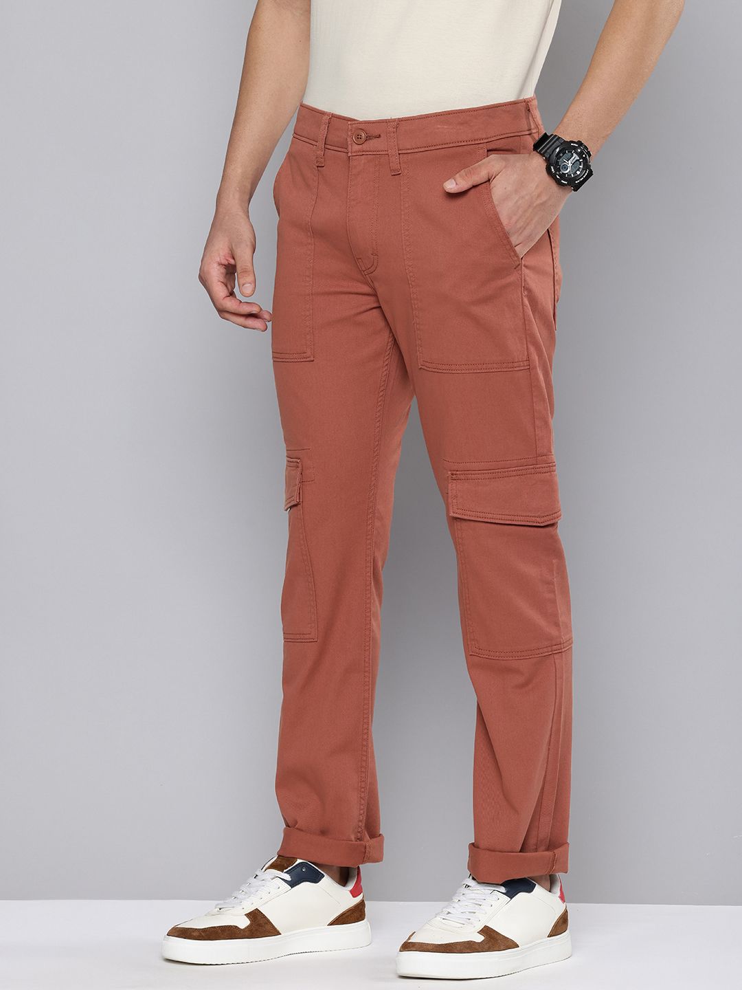 Men's 511 Slim Fit Cargo Trousers - 7a7c0bde8afeea5ab6f31f8d69e87cd2 View