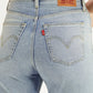 Women's Light Blue Ribcage Cropped Bootcut Fit High Rise Jeans - 7b891c7b0e5f946e4d455ff8e83544c4 View