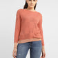Women's Self Design Round Neck Sweater - c75e8918-819d-4a4f-8f03-4302128a00ff View