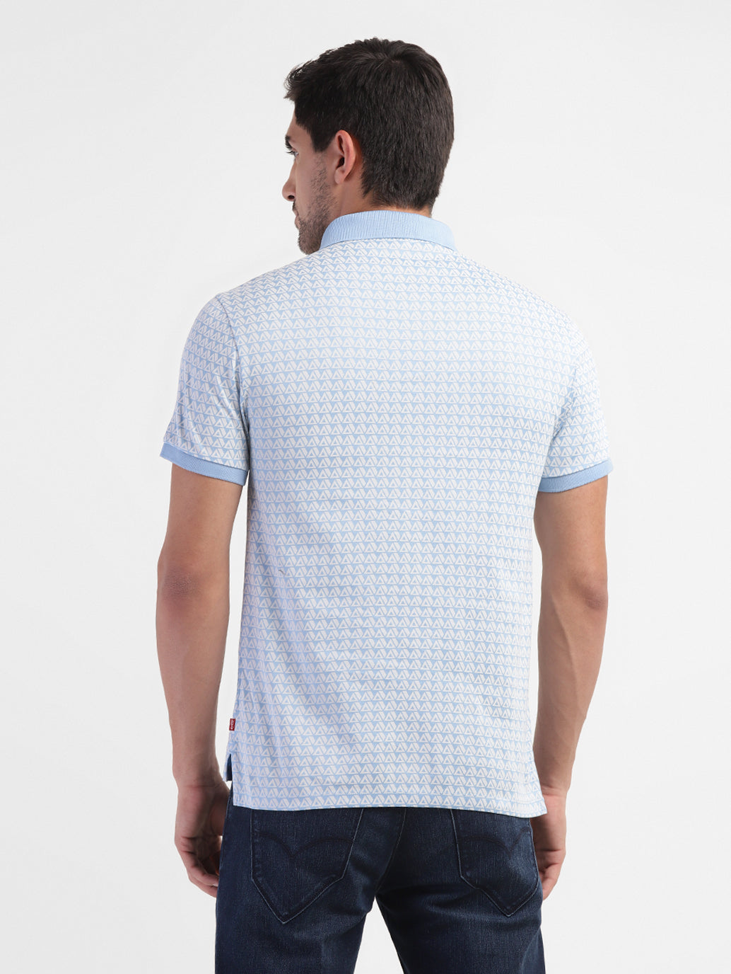 Men's Geometric Print Slim Fit T-shirt - 216a9365-9aa3-426e-9bc5-1f8fd81d6338 View