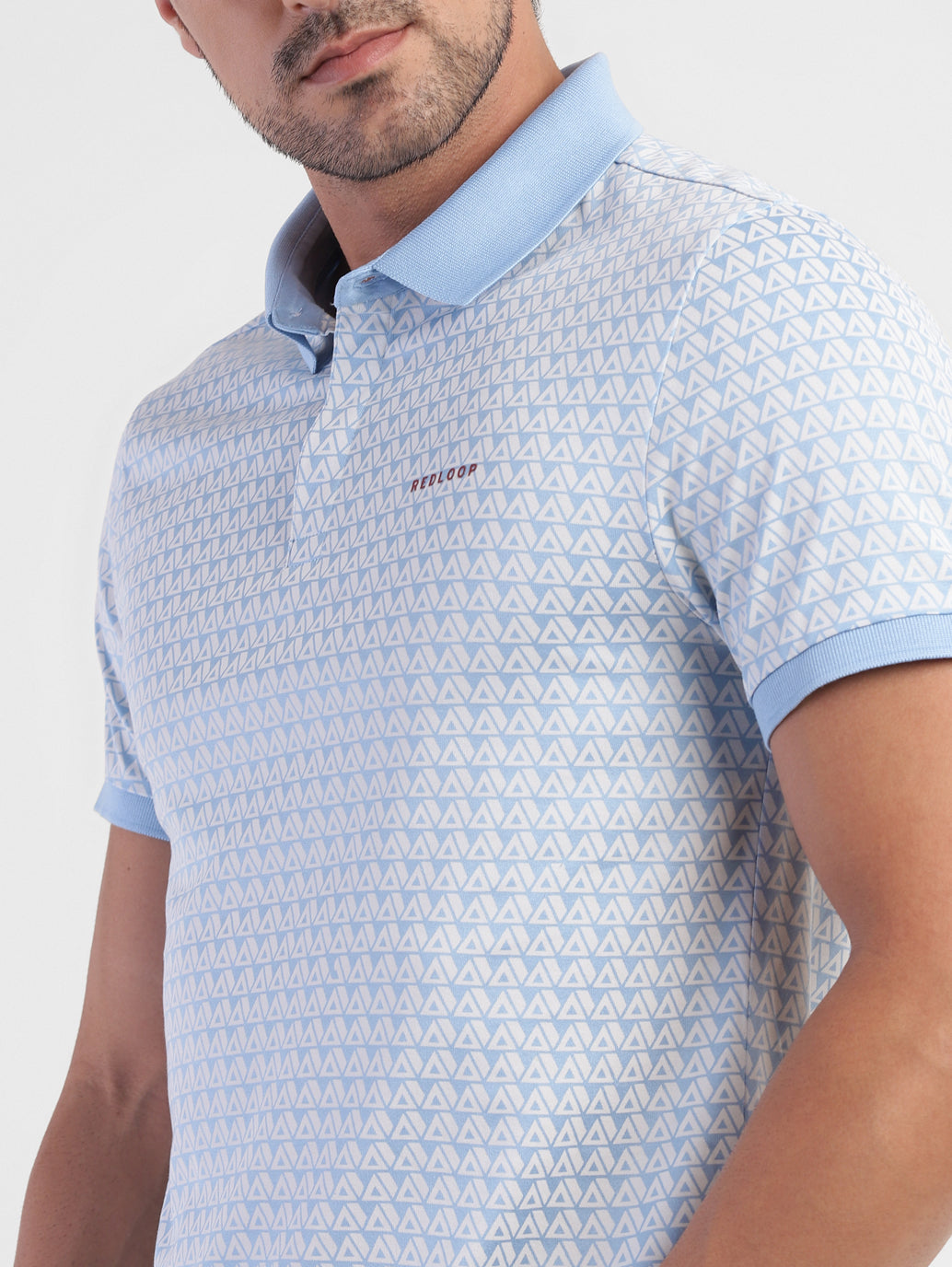 Men's Geometric Print Slim Fit T-shirt - 5a398698-66b8-4c71-8b0a-a5d7d9dafbae View