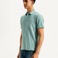 Men's Redloop Geometric Print Slim Fit Polo T-Shirt - 20 View