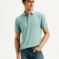 Men's Redloop Geometric Print Slim Fit Polo T-Shirt - 20 View