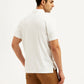 Men's Redloop Textured Slim Fit Polo T-Shirt - Back View