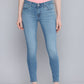 Women's 710 Blue Skinny Fit Mid Rise Jeans - 819beeea93f9596f1760f4e40374bb29 View