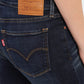 Women's 711 Blue Skinny Fit Mid Rise Jeans - 4b114921-0623-4563-93f4-e7f420f6db43 View