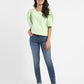Women's 711 Blue Skinny Fit Mid Rise Jeans - 50816d91-ab48-49cc-86f5-0fd9a429955b View