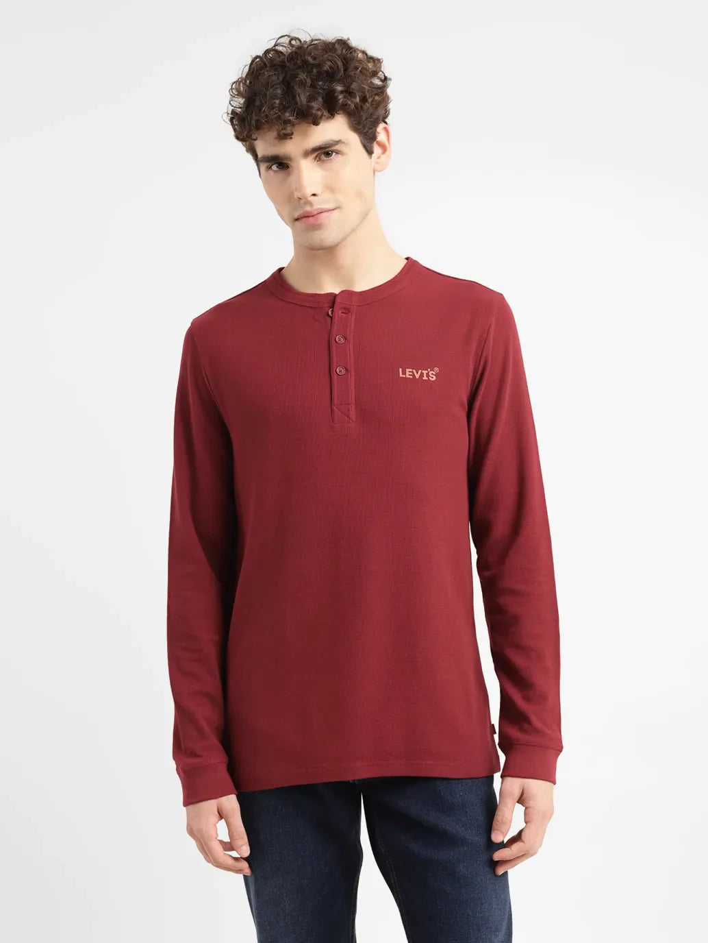 Men's Solid Slim Fit T-shirt - 6749f65c-660a-44d3-a5a3-9b1307a3c8d1 View