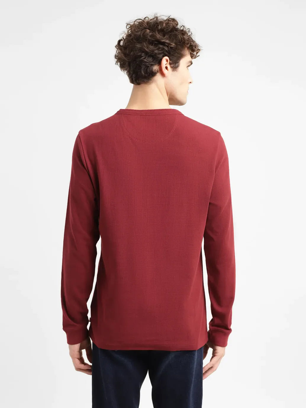 Men's Solid Slim Fit T-shirt - 0c76c80d-123b-463a-a3ad-39777c972a82 View