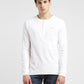 Men's Solid Slim Fit T-shirt - b09cef46-b06a-4f19-b4e8-d21af4f39960 View