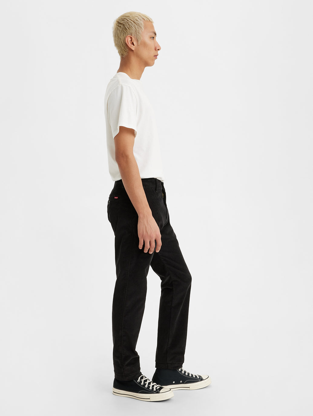 Men's Black Slim Fit Pant - 927efb05-adb5-45e3-b2e9-f9702a5eac24 View